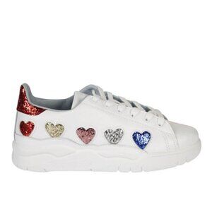 CHIARA FERRAGNI | Roger glitter sneakers trainers hearts sz 37